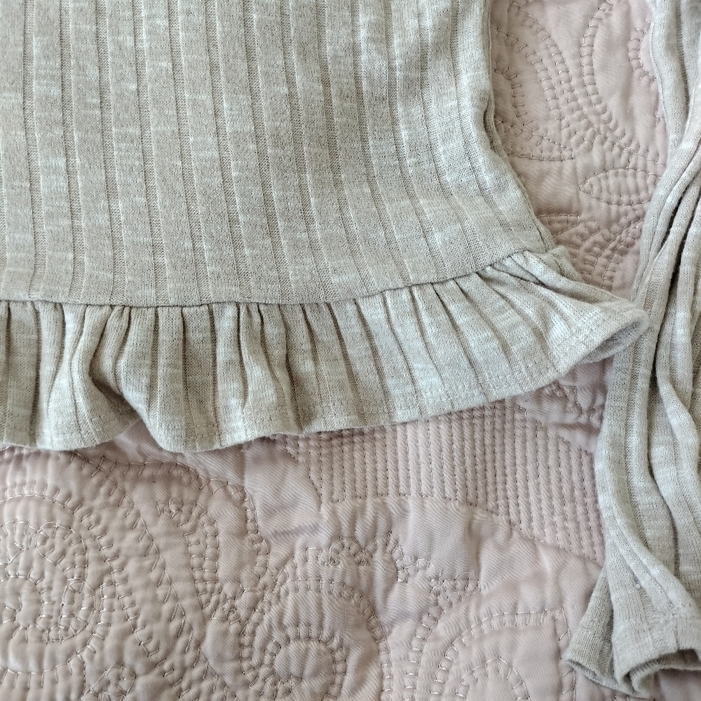 Lulu's Women's cropped long sleeve top size S - Picture 6 of 8